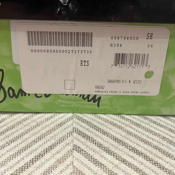 Sam Edelman Black Patent Leather Size 8 1/2 Women’s Heels. New in Box. - Picture 5 of 5